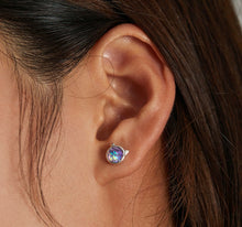 Load image into Gallery viewer, Fish Scale Earrings Sterling Silver
