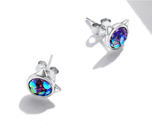 Load image into Gallery viewer, Fish Scale Earrings Sterling Silver
