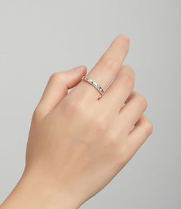 Pawprint ring Multicoloured in Sterling Silver