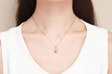 Load image into Gallery viewer, Cat Hug Charm in Sterling Silver

