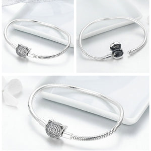 Sterling Silver Bracelet for Charms 