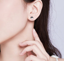 Load image into Gallery viewer, Cat &amp; Fish Stud Earrings
