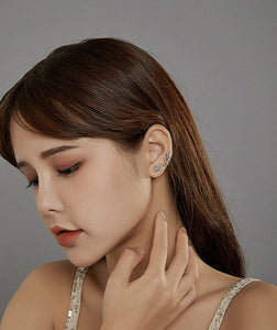 Sterling Silver Cat & Butterfly Earrings