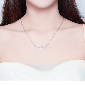 Cat Paw Necklace in Sterling Silver 925