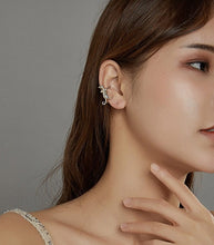 Load image into Gallery viewer, Cat Ear Cuff Earring Sterling Silver
